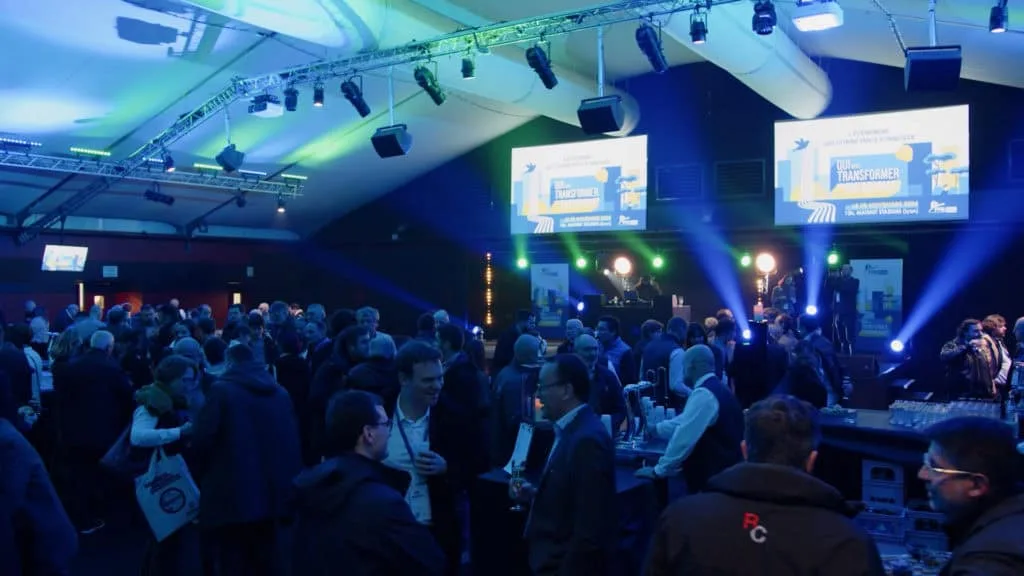 Cocktail d’ouverture de l’événement FFB « Qui veut transformer son entreprise ? » au Matmut Stadium de Lyon