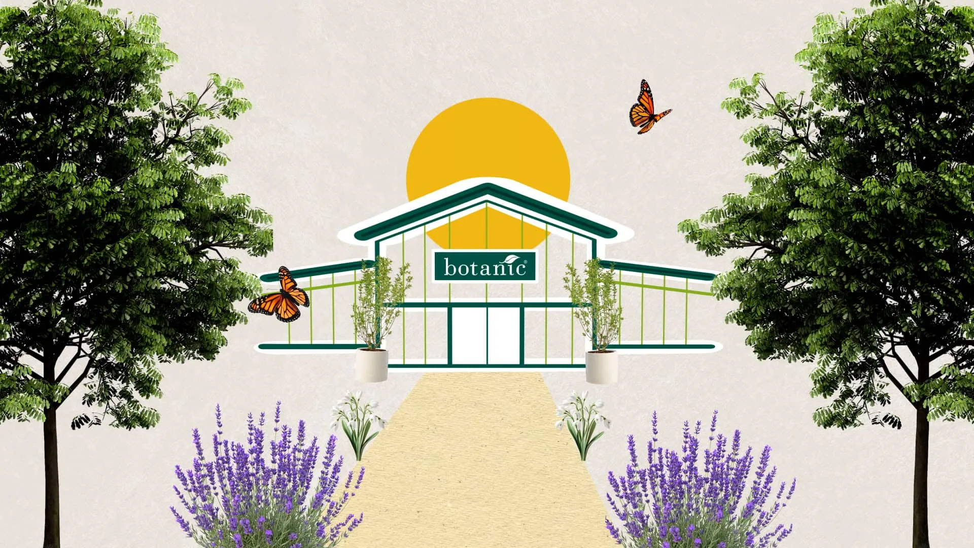 Illustration colorée en motion design pour la vidéo RSE de Botanic réalisée par l'agence Pioucube
