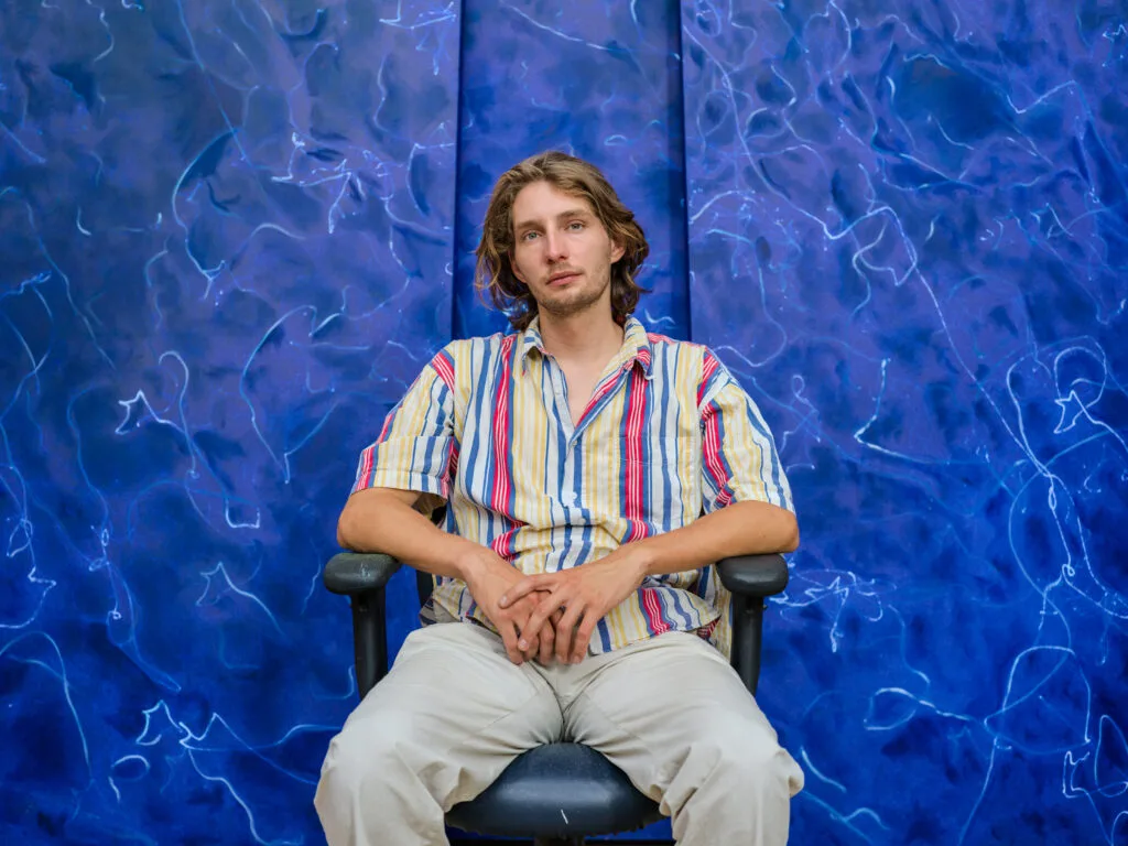 Portrait video et photographique de Lucas Zambon pour la campagne Allow.art