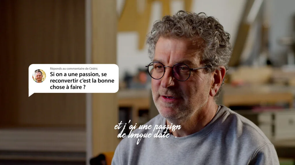 Jean-Luc Grataloup, menuisier-ébéniste, dans son atelier — Destins BTP